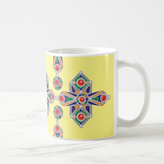 Bijoux kabyle koffiemok (Rechts)