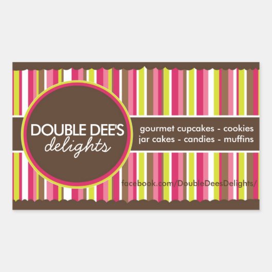 Bijpassende bakkerij Stickers (Voorkant)