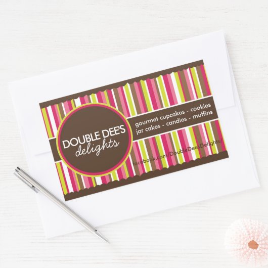 Bijpassende bakkerij Stickers (Envelop)