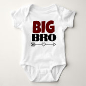 Bijpassende Big Brother Romper (Voorkant)