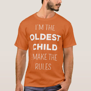 Bijpassende broers en zussen Oudste kind Ik maak d T-shirt