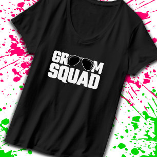 Bijpassende Bruidsjonker Groep Bruidsjonkers Bache T-shirt