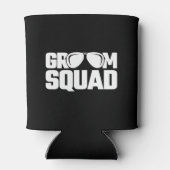 Bijpassende bruidsjonker groep bruidsjonkers vrijg blikjeskoeler (Achterkant)