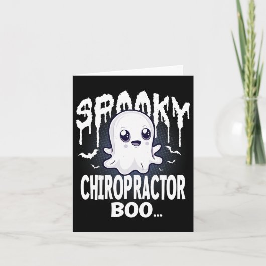 Bijpassende familie Chiropractor Halloween kostuum Kaart (Voorkant)