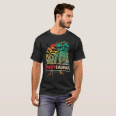 Bijpassende familie daddysaurus rex Vaderdag Dad T-shirt (Voorkant volledig)