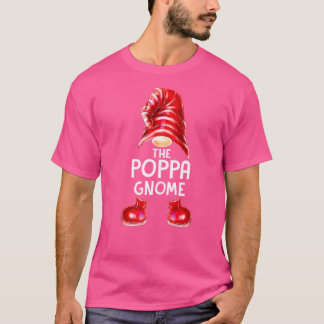 Bijpassende familie de Poppa Gnome Kerst PJ Group T-shirt