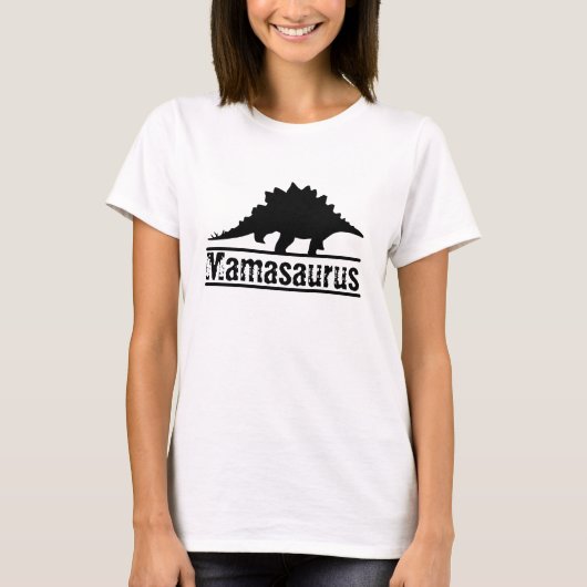  bijpassende familie dinosaurus verjaardag t-shirt (Voorkant)