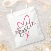 Bijpassende familie Gelukkig Pasen Bedankzakje (Geknipt)