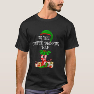 Bijpassende familie groep Ik ben de koffie Drink e T-shirt