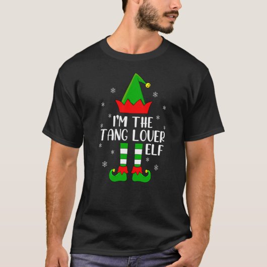 Bijpassende familie Ik ben de Tang Elf Kerstmis T-shirt (Voorkant)