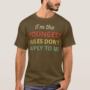 Bijpassende familie jongste één regels niet van to t-shirt