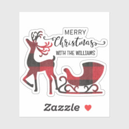 Bijpassende familie kerst | Gepersonaliseerde mode Sticker