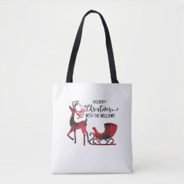 Bijpassende familie kerst | Gepersonaliseerde mode Tote Bag