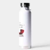 Bijpassende familie kerst | Gepersonaliseerde mode Waterfles (Links)