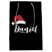 Bijpassende Familie Kerstmis Gepersonaliseerde Naa Medium Cadeauzakje (Voorkant)