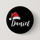 Bijpassende Familie Kerstmis Gepersonaliseerde Naa Ronde Button 5,7 Cm (Voorkant)