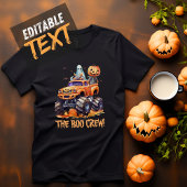 Bijpassende familie Monster Truck Schattige Boo Cr T-shirt