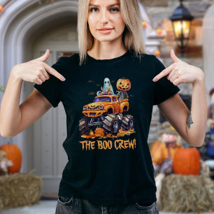 Bijpassende familie Monster Truck Schattige Boo Cr T-shirt