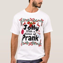 Bijpassende familie stoute kerst t-shirt
