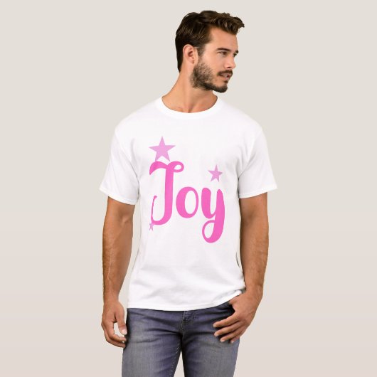 Bijpassende familie T-shirts - Joy (Voorkant volledig)