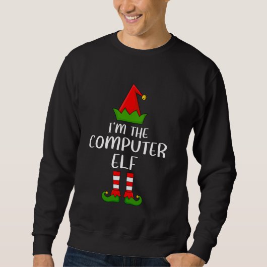 Bijpassende familiegroep Ik ben de computer Elf Ke Trui (Voorkant)