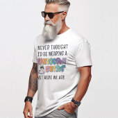 Bijpassende Funny Unicorn Verjaardagsfeest Mannen T-shirt