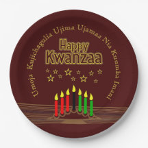 Bijpassende Happy Kwanzaa Zeven Principes 9"