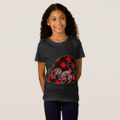 BIJPASSENDE KERST ROOD PLAID PYJAMA VOOR MAMA ELF T-SHIRT (Voorkant volledig)