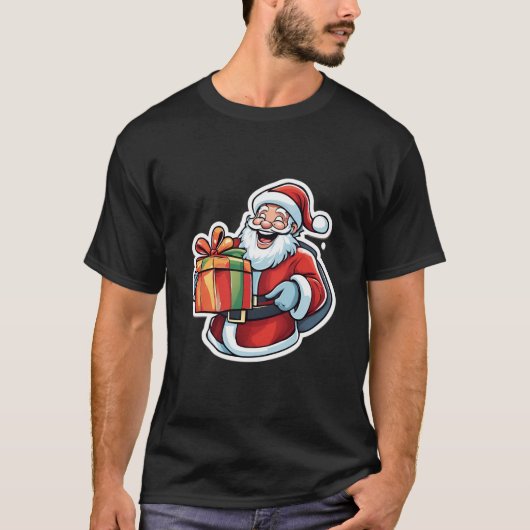 Bijpassende kerst T-shirts | Feestelijke familie T (Voorkant)