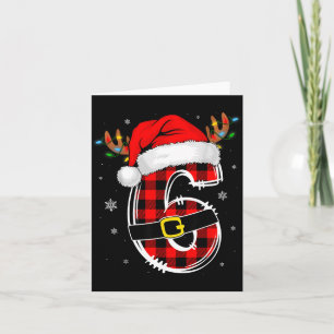 Bijpassende koppels Kerstmis 6 7 Zes Zeven Meme Sl Kaart
