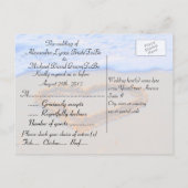 Bijpassende RSVP voor genodigden Uitnodiging Briefkaart (Achterkant)