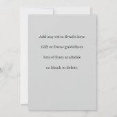 Bijpassende set witte rendieren bewerken groene ke kaart (Achterkant)