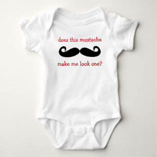 Bijpassende snor - 1 jaar oud T-shirt