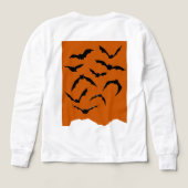 Bijpassende Spooky Bats Modern Happy Halloween Kin (Achterkant)