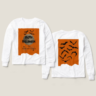 Bijpassende Spooky Bats Modern Happy Halloween Kin
