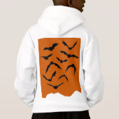 Bijpassende Spooky Bats Modern Happy Halloween Kin (Achterkant)