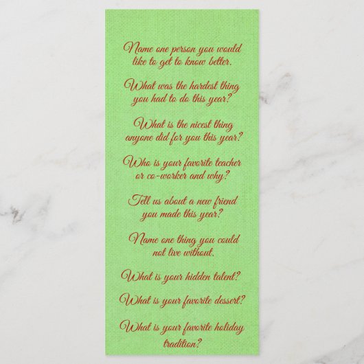 Bijpassende Thanksgiving pompoen gesprek starter Menu (Achterkant)