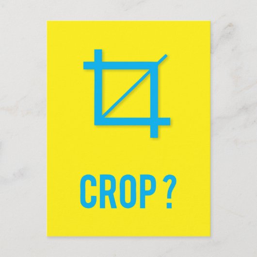 BIJSNIJDEN? BRIEFKAART (Voorkant)