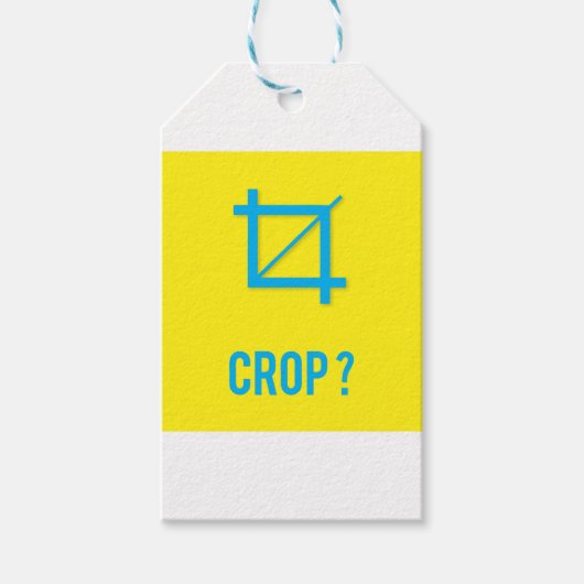 BIJSNIJDEN? CADEAULABEL (Voorkant)