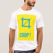 BIJSNIJDEN? T-SHIRT (Voorkant)