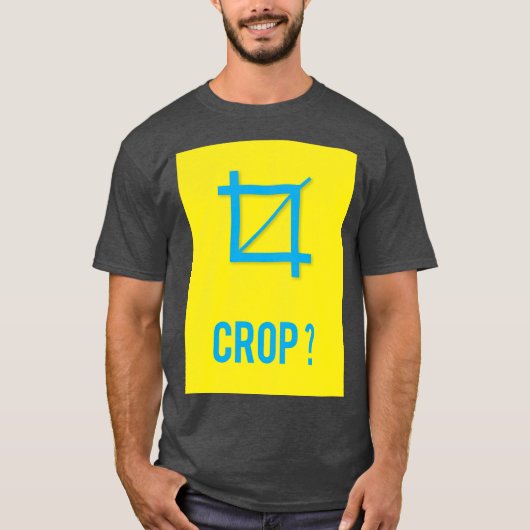 BIJSNIJDEN? T-SHIRT (Voorkant)