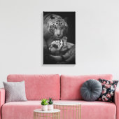 Bijstand Canvas Afdruk (Insitu (Woonkamer))