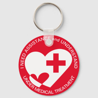 BIJSTAND/HULPBEHOEFTE SLEUTELHANGER