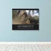 Bijstand: Inspirerend prijsopgave Canvas Afdruk (Insitu (Houten vloer))
