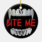 Bijt Me Bloed En Tanden Ornament (Achterkant)