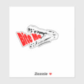 Bijt me! Gavialosuchus-Sticker Sticker (Vel)