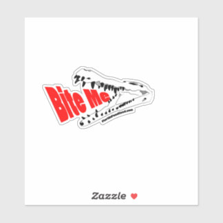 Bijt me! Gavialosuchus-Sticker Sticker