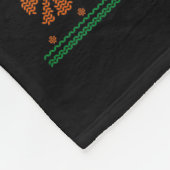 Bijt Me Gemberkoekman - Grappige Horrendelijke Ker Fleece Deken (Hoek)