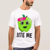 BIJT ME, Grappige Mannen T-shirt (Voorkant)