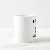 Bijt Me Ik Dare You Funny Mosquito Coffee Mok Cup (Center)